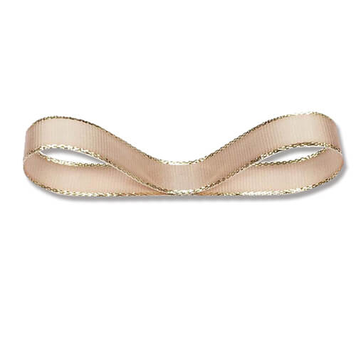 HEIKO カールリボン 12mm幅×30m巻 ヌガー画像