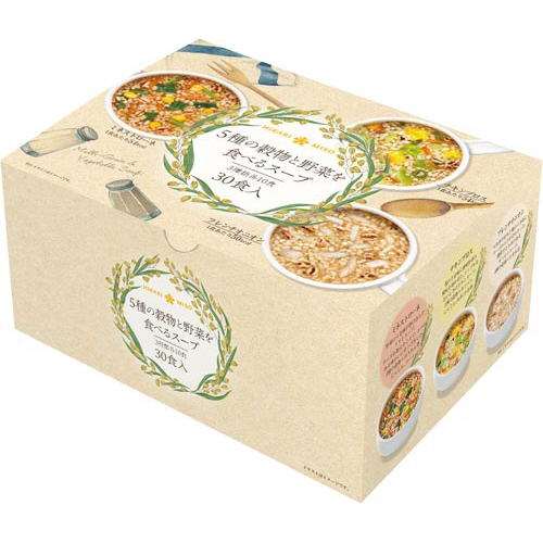 ５種の穀物と野菜を食べるスープ３０食画像