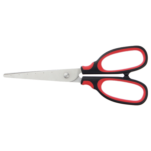 はさみ 刃先先丸 刃渡り65mm ﾌﾞﾗｯｸ 1本画像