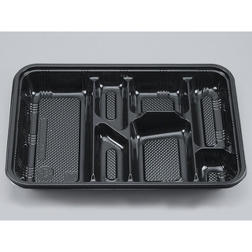 シーピー化成 弁当容器 ZY-993 漆黒セット画像