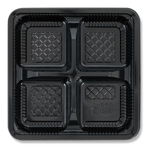 エフピコチューパ 弁当容器 CR-5-1 本体 黒 50枚画像