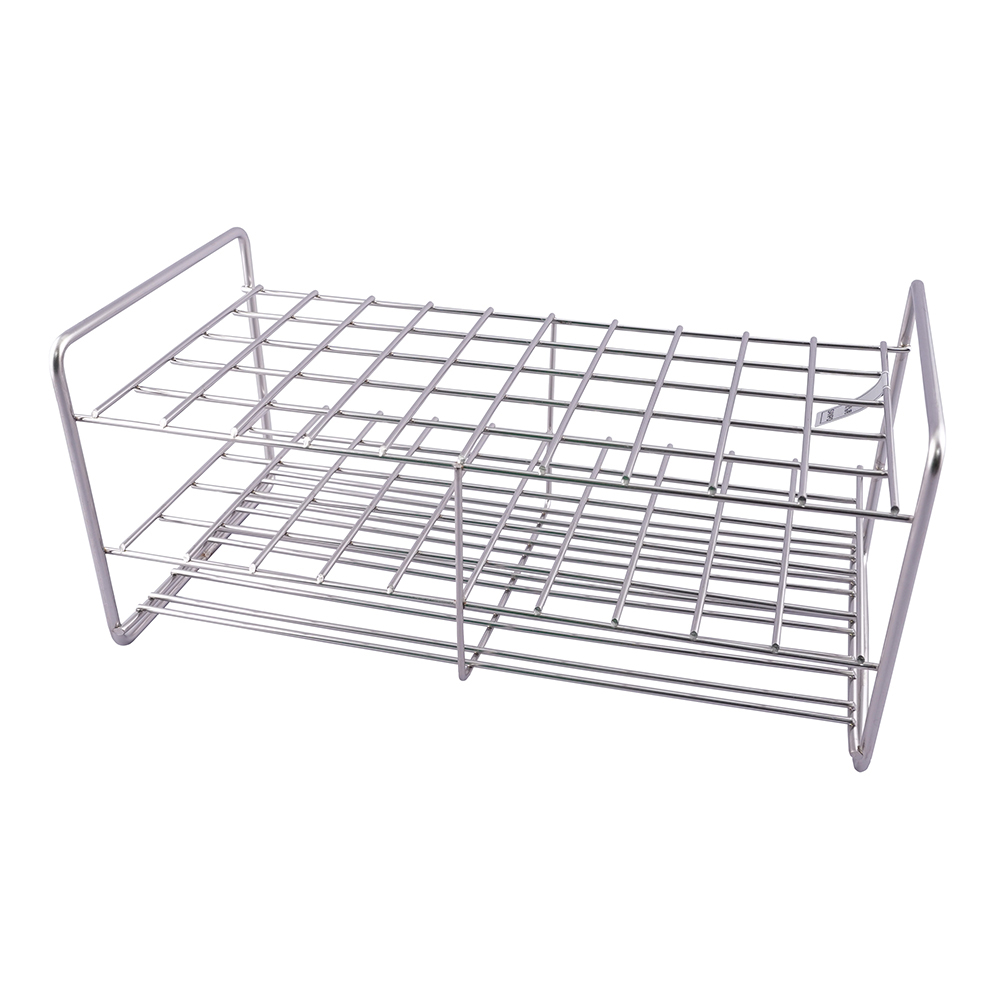 ステンレス試験管立　配列：5×10　サイズ：□20mm画像