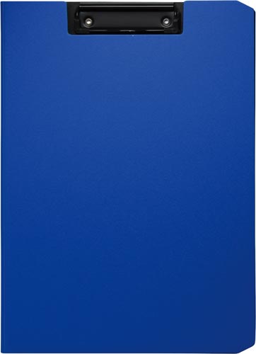 クリップファイル　ブルー