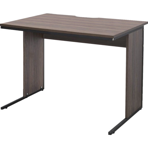 アールエフヤマカワ　ワークデスク２　Ｗ１０００×Ｄ７００　ウォルナット２画像