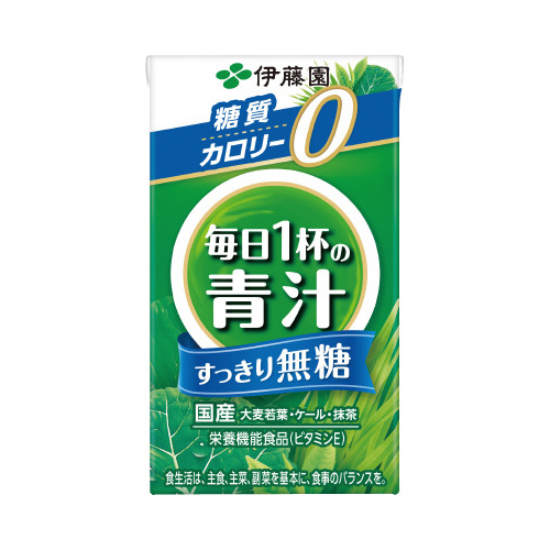 毎日１杯の青汁無糖１２５ｍｌ画像