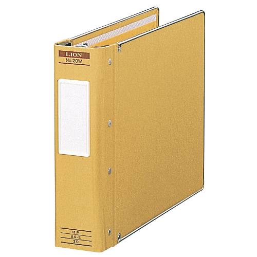 ﾊﾞｲﾝﾀﾞｰ(MP式) A4ﾖｺ 20穴 350枚収容 総布貼り 1冊