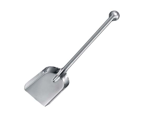 ステンレス 共柄炭十能 全長445mm画像