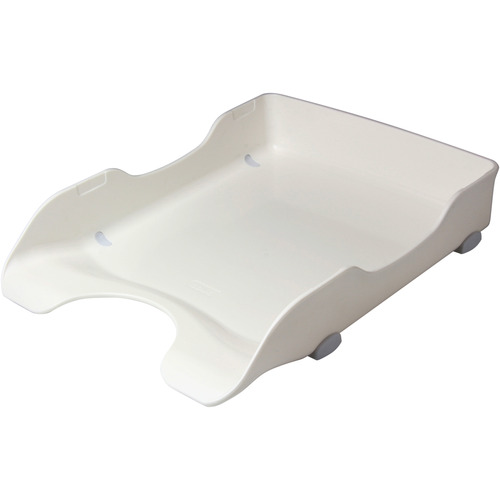 ﾃﾞｽｸﾄﾚｰ A4ﾀﾃ 白 1個