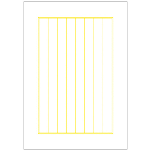 ﾀｶ印 辞令用紙 縦書き用 1箱(100枚)