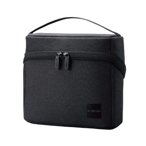 オーガナイズポーチ　取っ手付き　ブラック