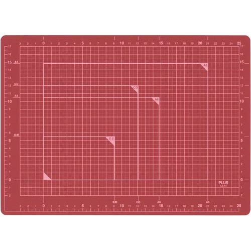 カッティングマットＡ４　レッド画像