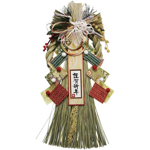 正月飾り　万葉鶴飾り画像