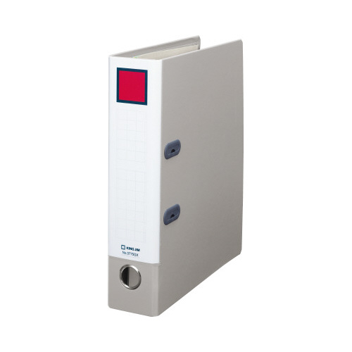 レバーリングＦ　ＧＸ　Ｄ灰Ａ４縦背幅７３ｍｍ１０冊画像