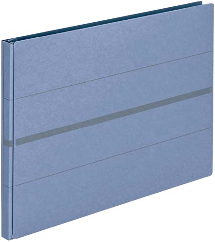 背幅伸縮ファイル　セノバス　Ａ４Ｅ　ブルー３冊