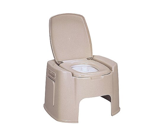 ポータブルトイレ (570×520×380(360)mm)