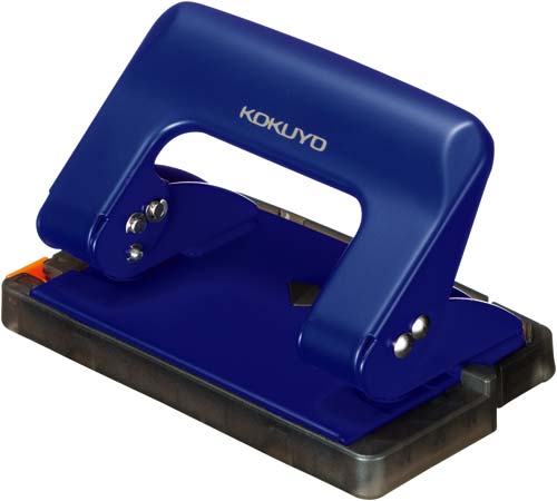 パンチ　ラクアケ　ハンディタイプ１７枚穿孔青３個画像