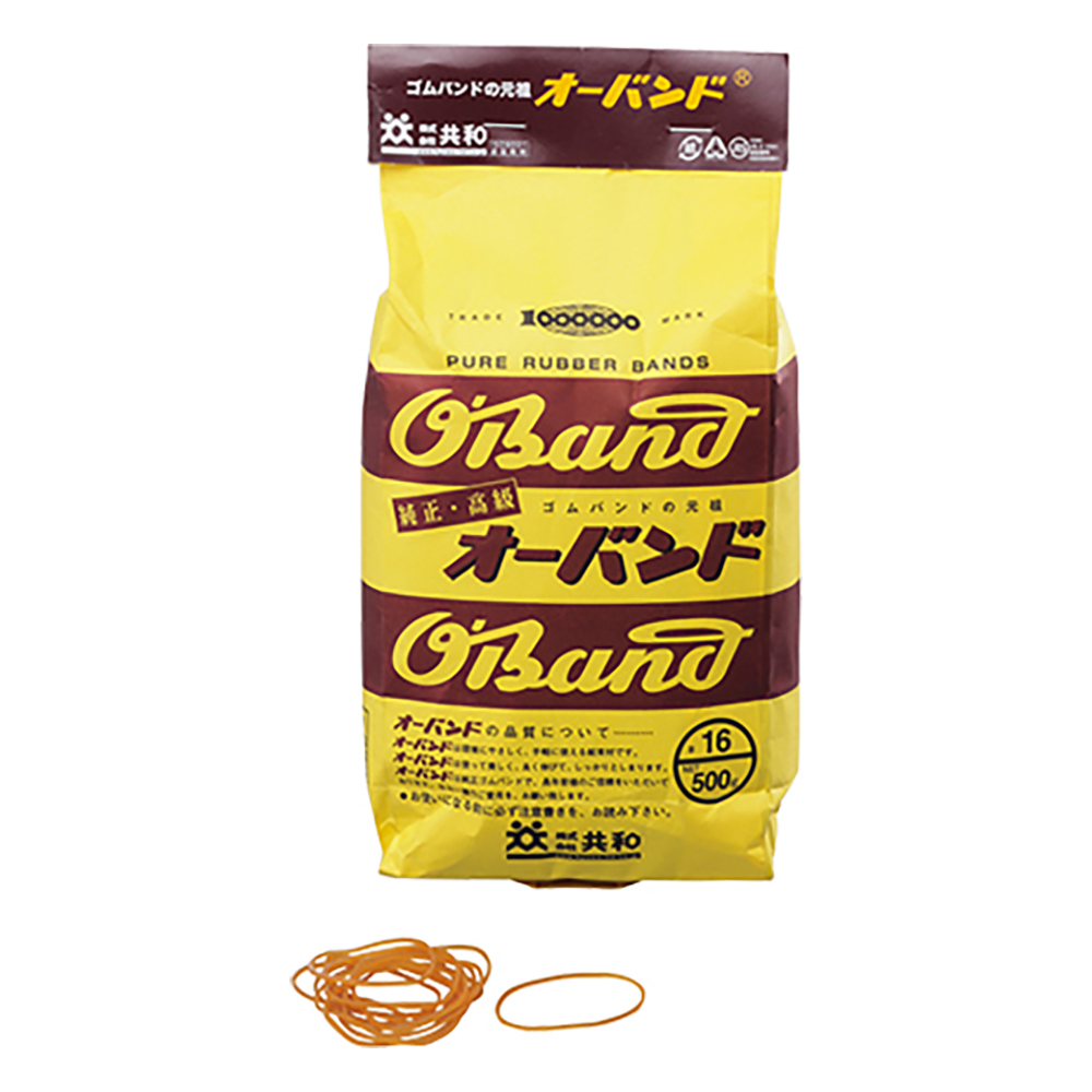 輪ゴム オーバンド 500g袋 1袋（3400本入）画像