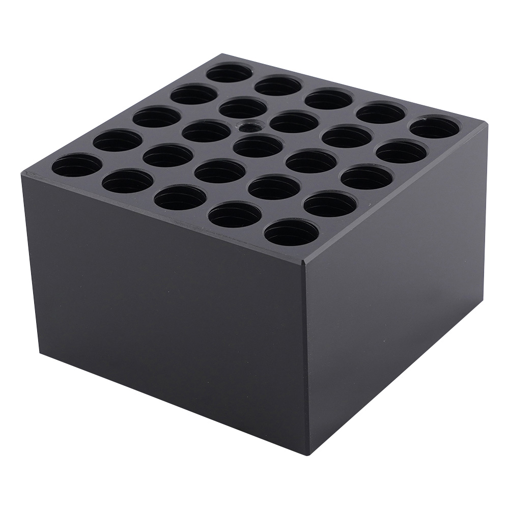 ドライブロックバス用アルミブロック　試験管15mm　25本用画像