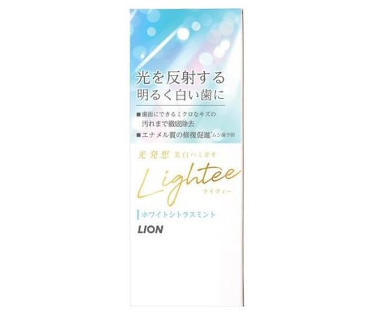 Lighteeハミガキ ホワイトシトラスミント 53g画像