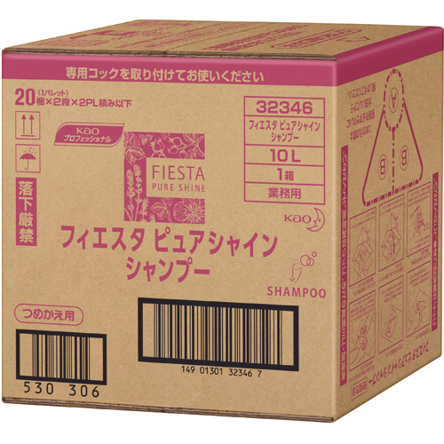 ﾌｨｴｽﾀ ﾋﾟｭｱｼｬｲﾝ ｼｬﾝﾌﾟｰ つめかえ用 10L 1箱画像