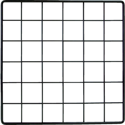 ﾒｯｼｭﾊﾟﾈﾙ 450×450mm 黒 1枚画像