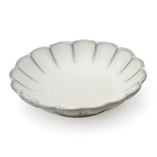 プレート 9cm 輪花皿 花皿 花シリーズ 洋食器 陶器 ぎんはく画像