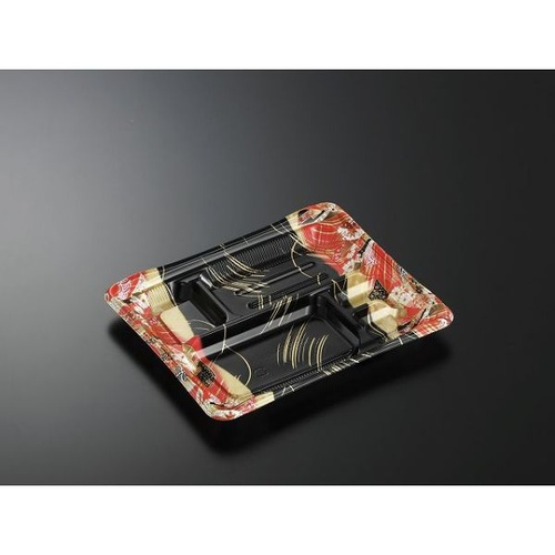 中央化学 弁当容器 CT はずみ K24-20A 結R 本体画像