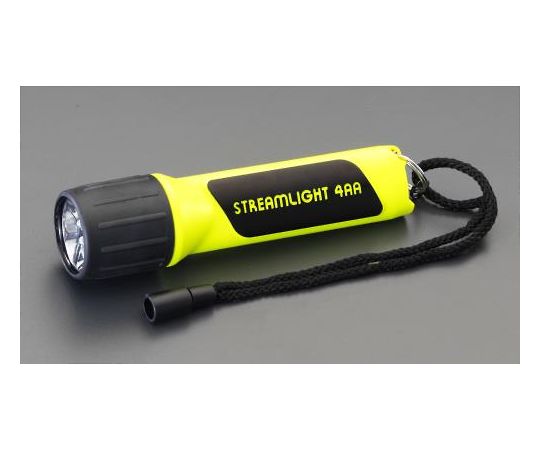 [単3x4本] ﾌﾗｯｼｭﾗｲﾄ/LED(防爆構造･黄/黒)