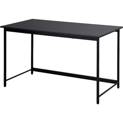 ＩＲＩＳ　２８８２７７　ベーシックデスク　１２００×６００　ブラック／ブラック画像
