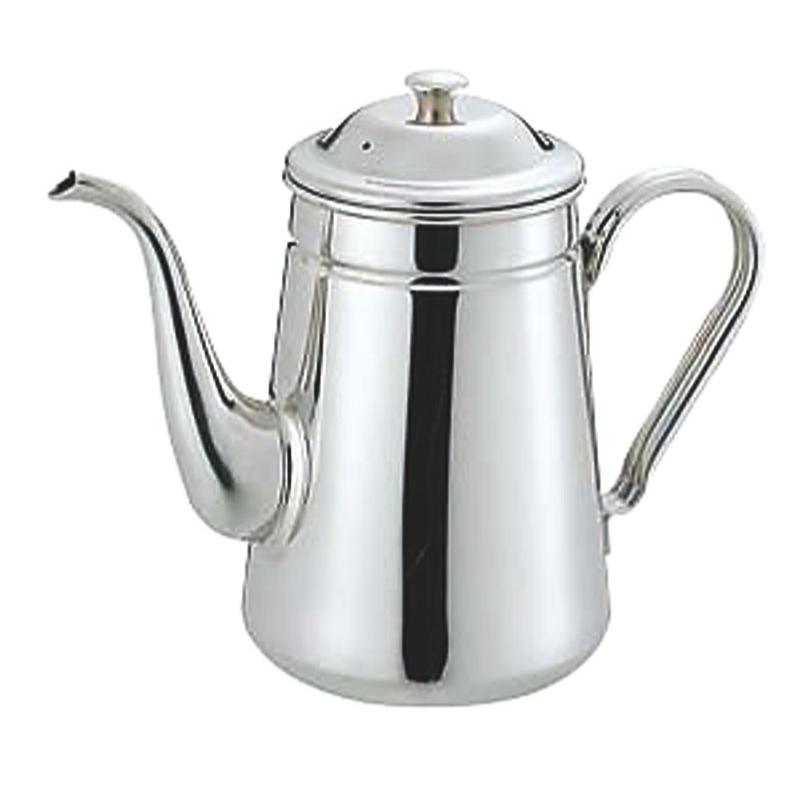 喫茶用品 18-8コーヒーポット ＃15細口 2200cc画像