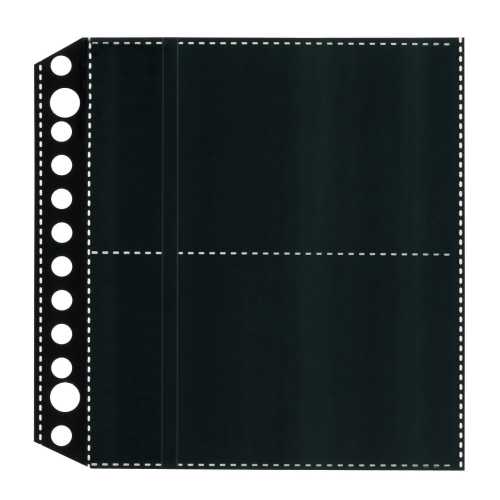 名刺ﾎﾟｹｯﾄ(両面ﾎﾟｹｯﾄ)<ちょい足しﾎﾟｹｯﾄ> 2･12穴 4ﾎﾟｹｯﾄ ﾖｺ入 1ﾊﾟｯｸ(10枚)画像