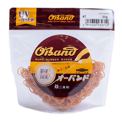 ｵｰﾊﾞﾝﾄﾞ #7 内径11mm 50g入 透明袋 1袋画像