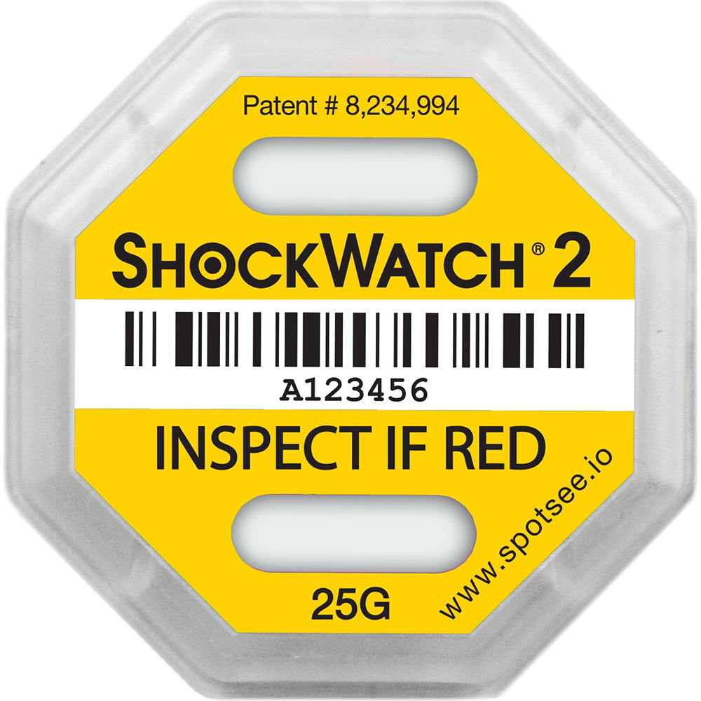 インジケータSHOCKWATCH225G 1箱（2枚入）
