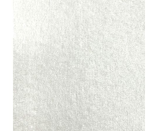 バスタオル テラカラー 60×120cm WHITE 1セット（10枚入） 真っ白なバスタオルが重ねられ、ふんわりとした質感が際立つ様子