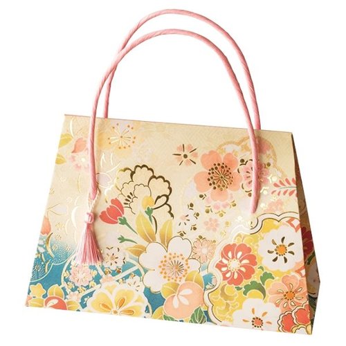 ラッピング用品 和風フラップペーパーバッグ-2(20枚) ヘッズ画像