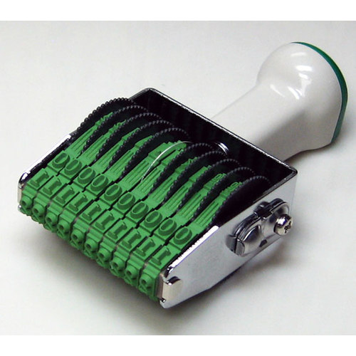 テクノタッチ回転印　欧文　４号１０連　［明朝体］画像