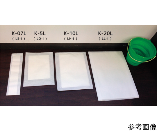 吸水バッグ ウォーターキャッチ® 脱水剤なし 100×450mm 1箱（50枚×4袋入）