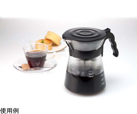 V60 ドリップイン 24個入 パッケージが横向きに配置され、デザインが明瞭に見える状態
