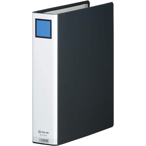 キングファイルＧ　ＧＸ黒Ａ４縦　背幅６６ｍｍ　３冊画像