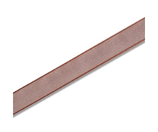 HEIKO Fオーガンジーリボン 24mm幅×30m巻 茶画像