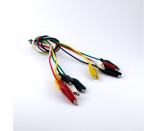 小型ミノムシクリップ付きケーブル　40cm　5本入り画像