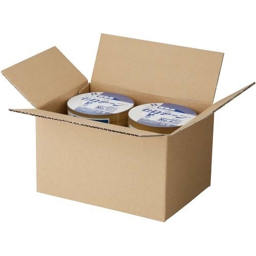 無地小型ダンボール　Ｌ　（底面Ａ５）　１００枚画像