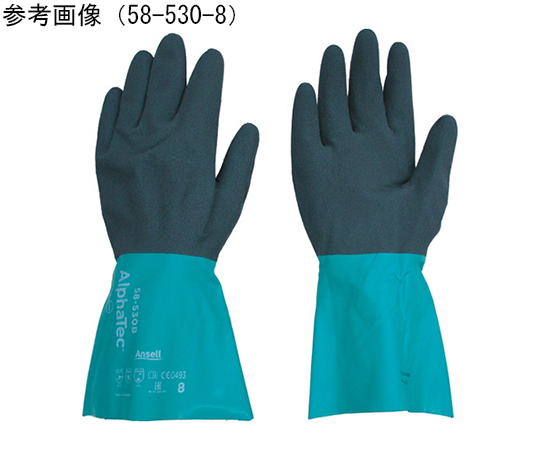 耐薬品手袋　アルファテック　58-530　LLサイズ画像
