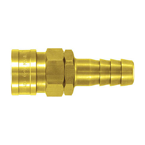 ﾊｲｶﾌﾟﾗ(ﾎｰｽ取付用ｿｹｯﾄ) 真鍮 1ｲﾝﾁ 1個