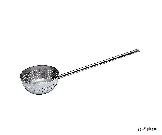 18-8 穴明ひしゃく 口付 柄長30cm 約1.8L
