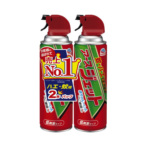 アースジェット　４５０ｍｌ　２本パック×１５
