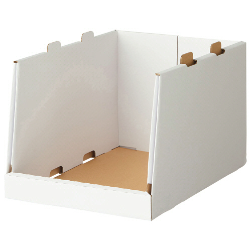 段ﾎﾞｰﾙ保管棚 棚ﾀﾞﾝ Mｻｲｽﾞ 1ｾｯﾄ(10個)