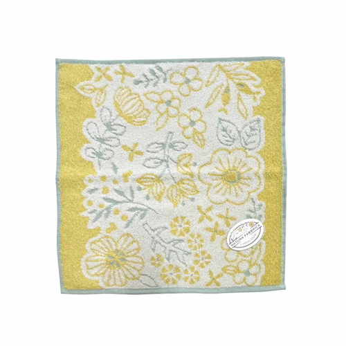 モーメント ウォッシュタオル 34×35cm イエロー画像