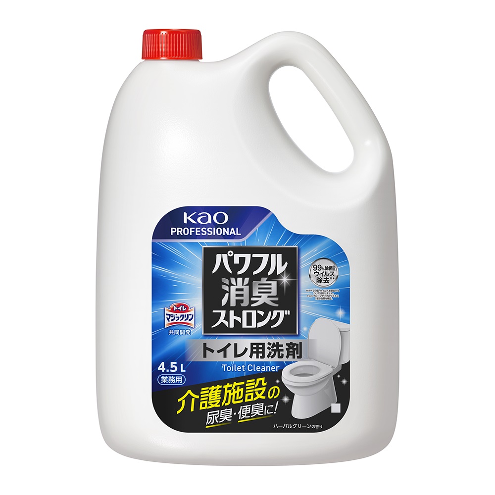 パワフル消臭ストロング トイレ用洗剤 1ケース（4個入）画像