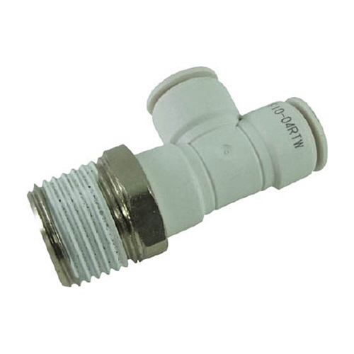 ﾀｯﾁｺﾈｸﾀｰﾌｧｲﾌﾞ ﾒｲﾙﾗﾝﾃｨ W(白)10mm･R1/2 1個画像